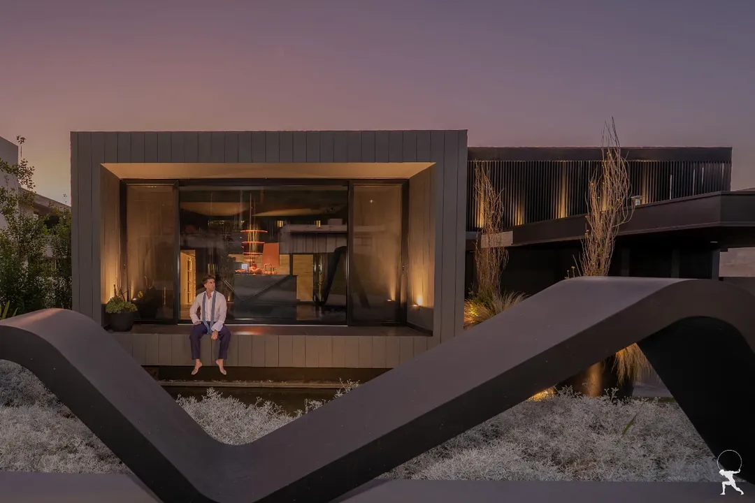 Arquitectura de concreto minimalista