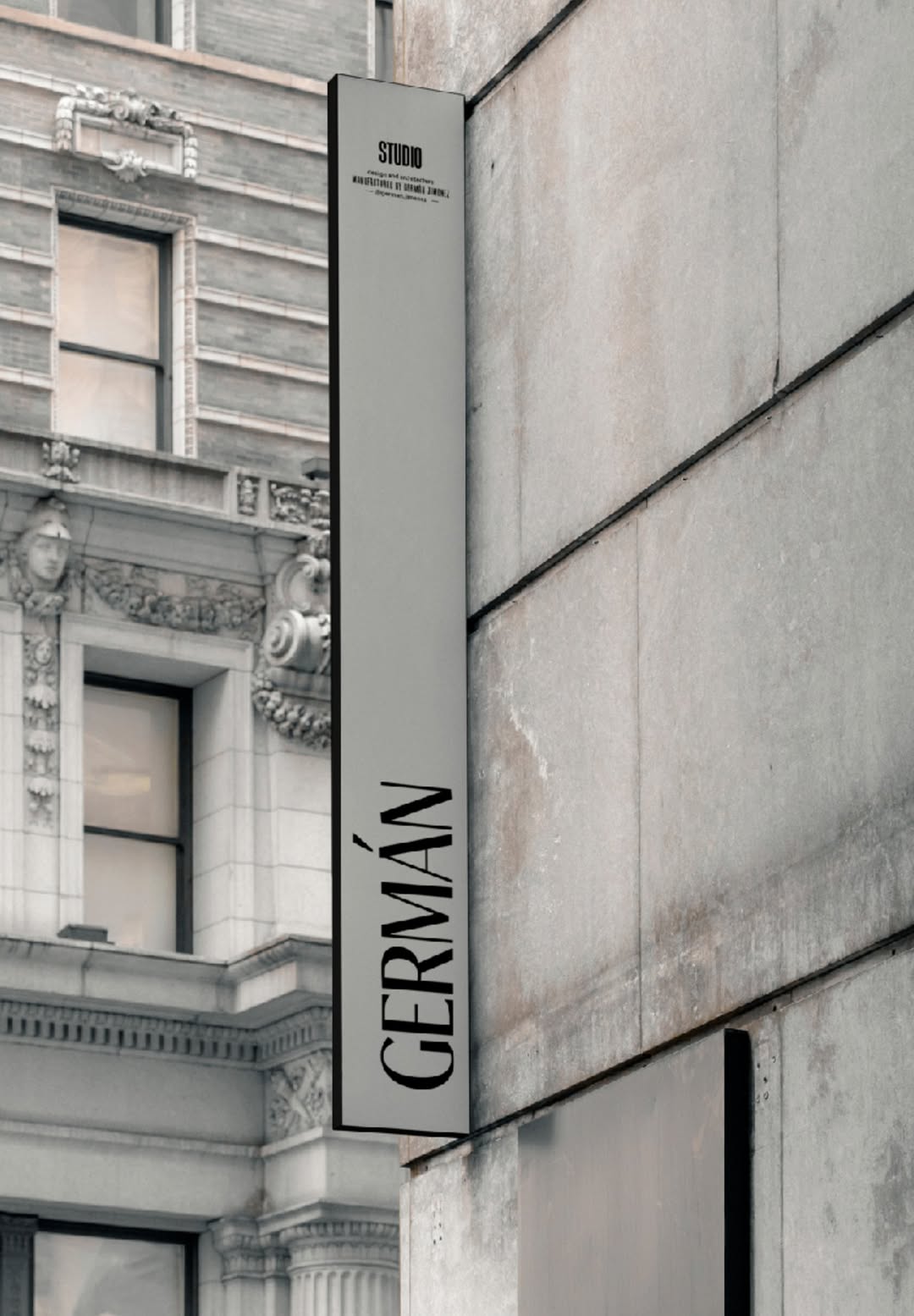 Detalle de concreto y luz